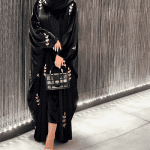 مانتو عبایی گندم