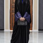 مانتو عبایی لاجورد